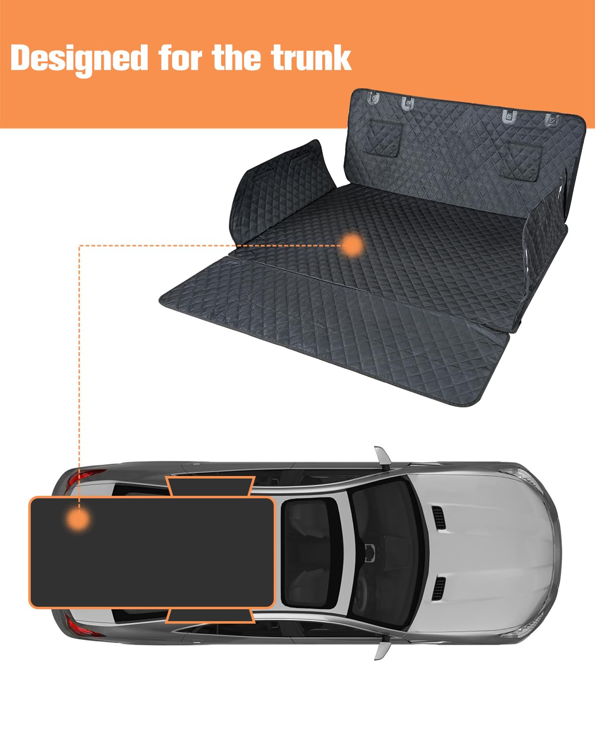 Cargo Liner Fortress™ - SUV Cargo Mat with 2 Storage Pockets