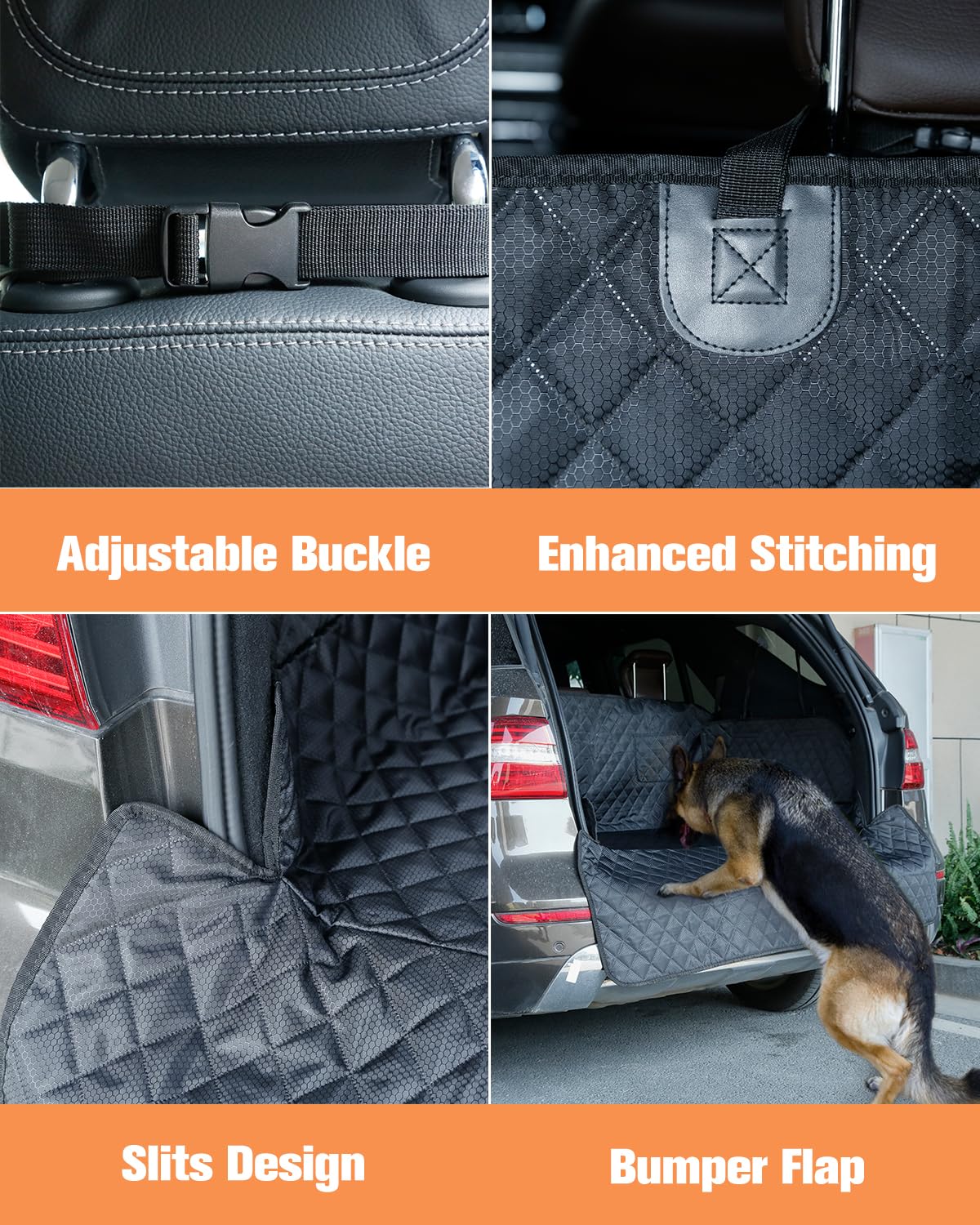 Cargo Liner Fortress™ - SUV Cargo Mat with 2 Storage Pockets