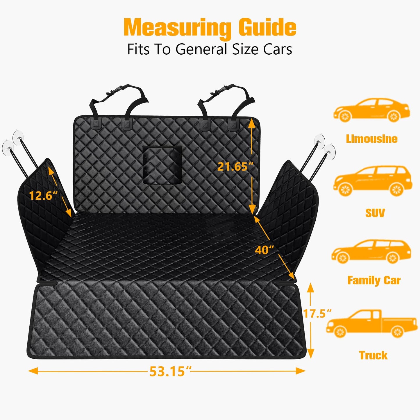LuxeCargo™ - PU Leather Waterproof SUV Cargo Liner