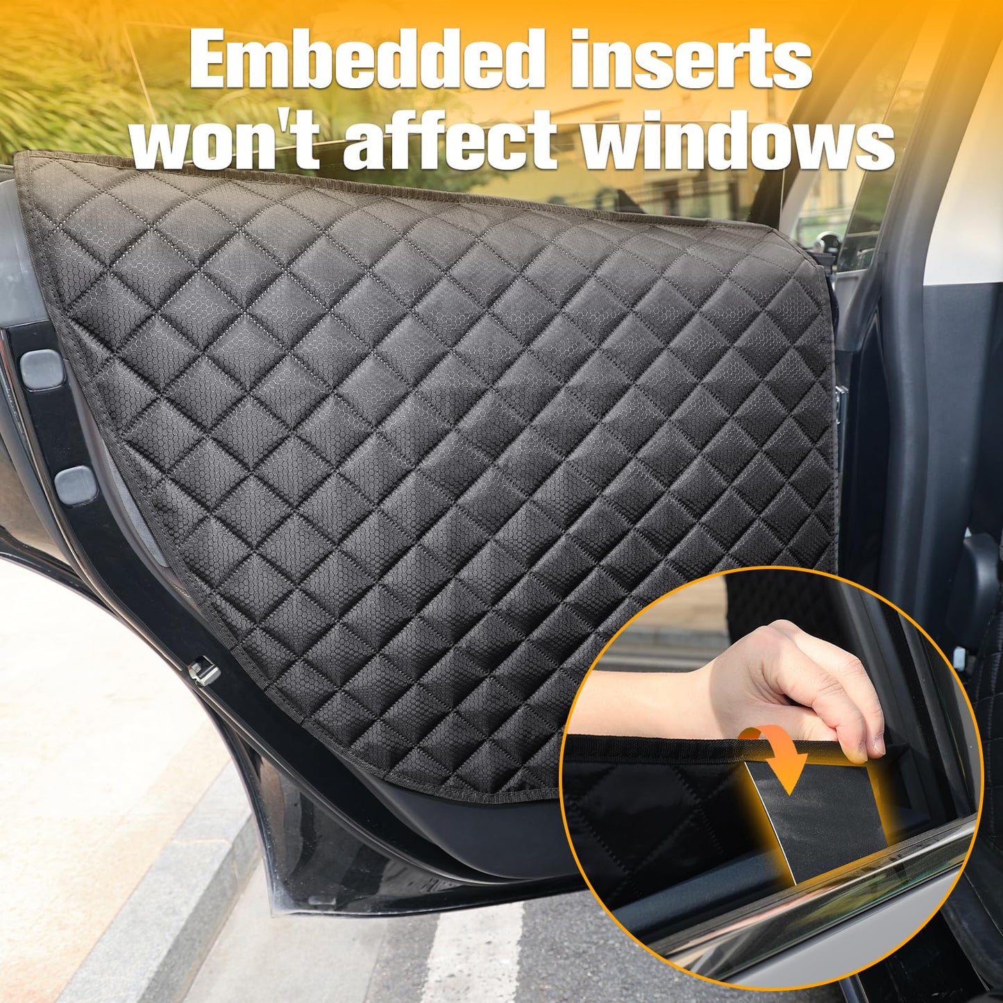 Tesla Model 3/Y Protection Set - Dog Hammock with Door Protectors
