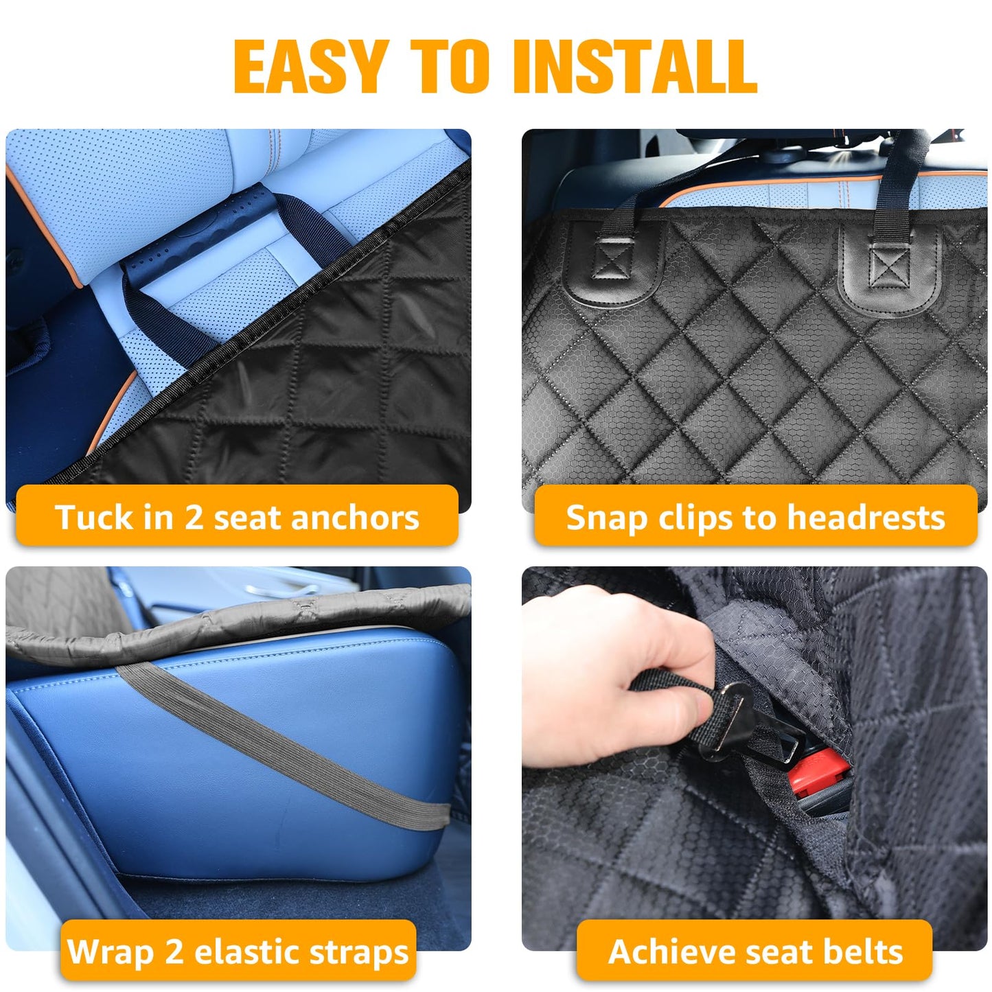 Truck Armor™ - Custom Fit Dog Seat Cover for Full-Size Pickup Trucks