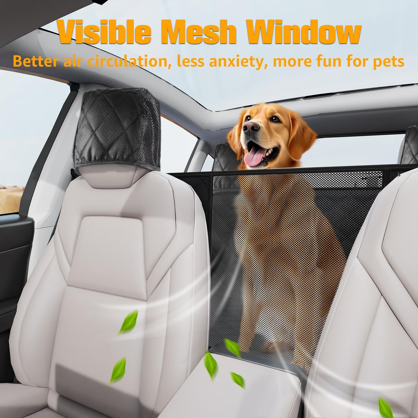 Tesla Model 3/Y Protection Set - Dog Hammock with Door Protectors