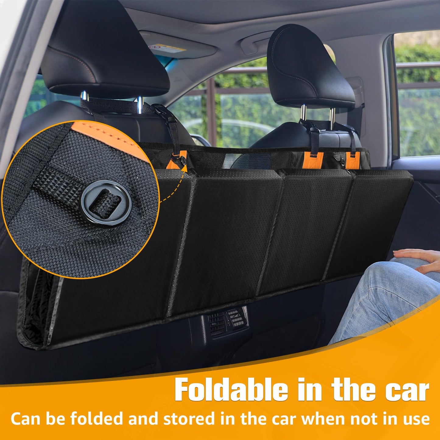 The ExtenderBed™ - 400 lbs Capacity Dog Car Bed