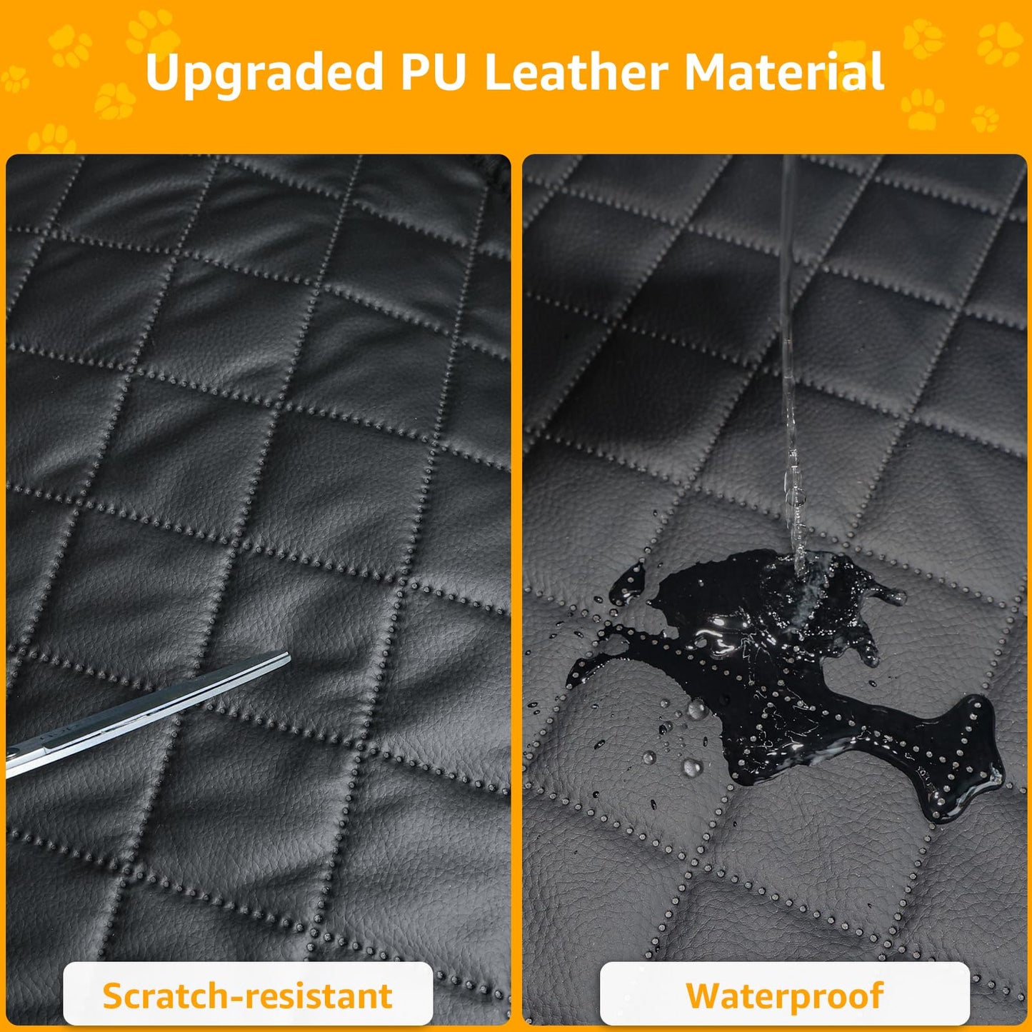 LuxeCargo™ - PU Leather Waterproof SUV Cargo Liner