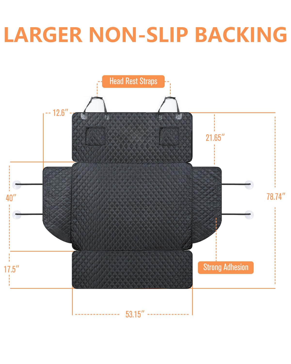 Cargo Liner Fortress™ - SUV Cargo Mat with 2 Storage Pockets