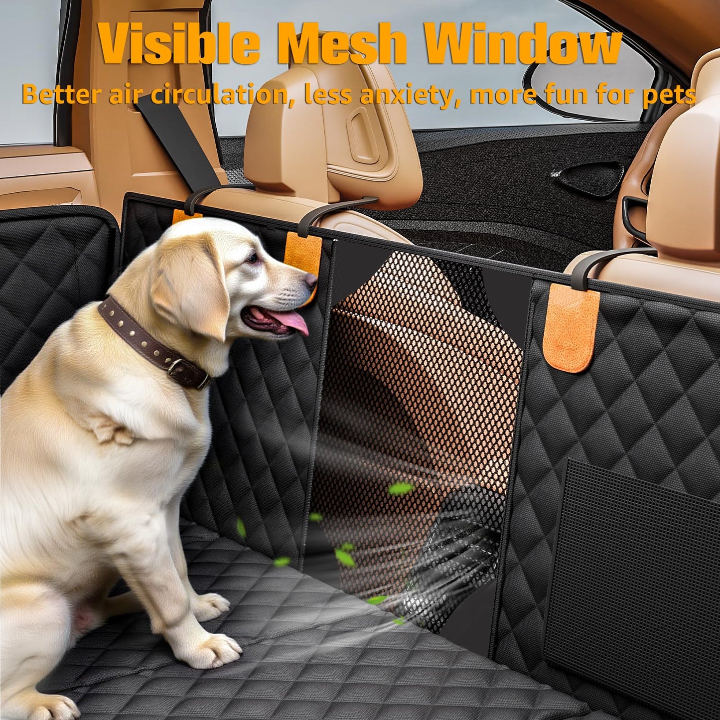 The ExtenderBed™ - 400 lbs Capacity Dog Car Bed
