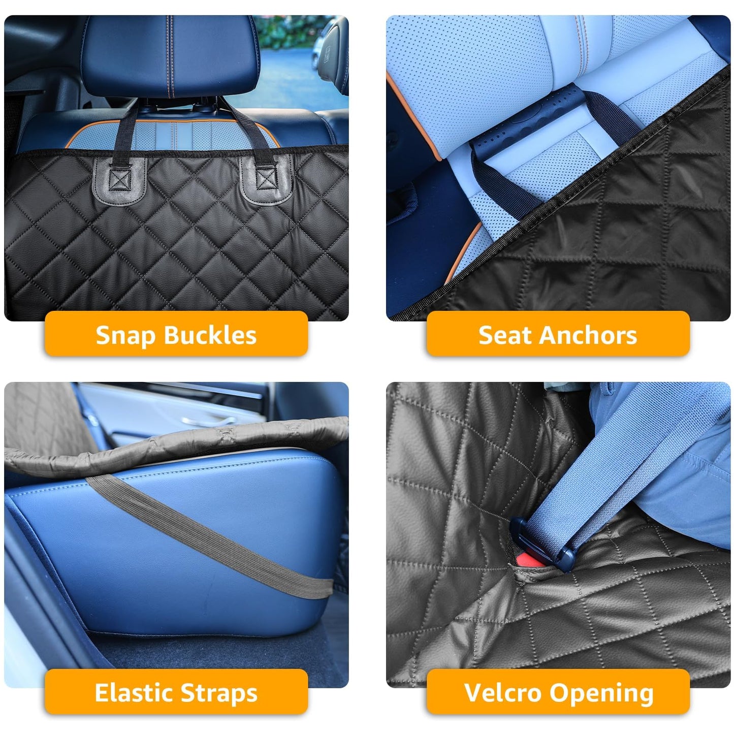 LuxeBench™ - PU Leather Waterproof Bench Seat Cover