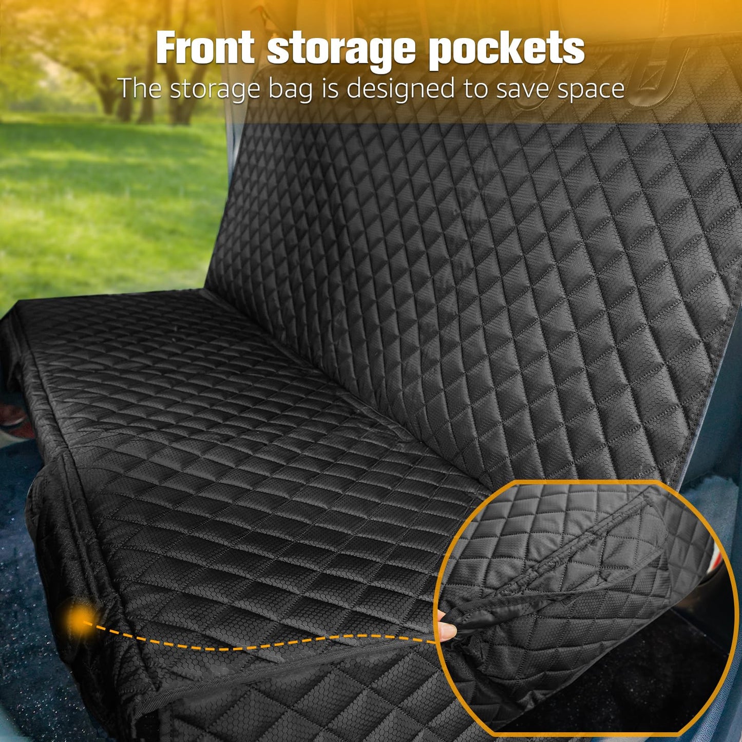Truck Armor™ - Custom Fit Dog Seat Cover for Full-Size Pickup Trucks