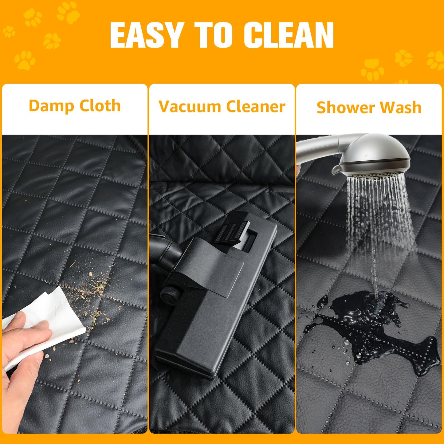 LuxeCargo™ - PU Leather Waterproof SUV Cargo Liner