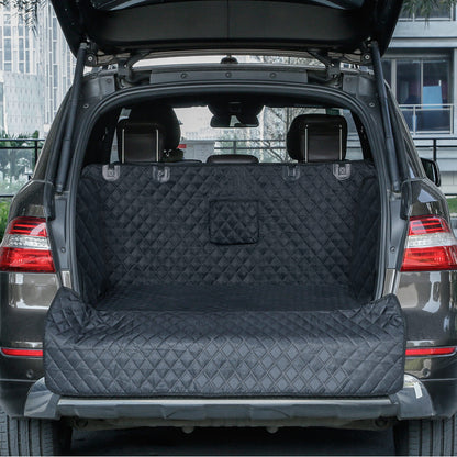 Cargo Liner Standard™ - Waterproof Pet Trunk Mat with 1 Storage Pocket, Black/Brown/Gray PT4007