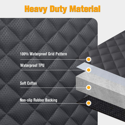 Crew Cab Fortress™ - Full Coverage Truck Seat Cover with Door Protection