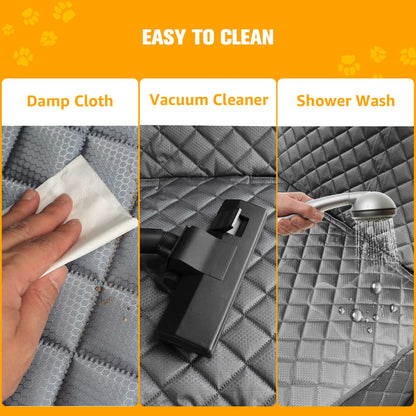 Cargo Liner Standard™ - Waterproof Pet Trunk Mat with 1 Storage Pocket, Black/Brown/Gray PT4007