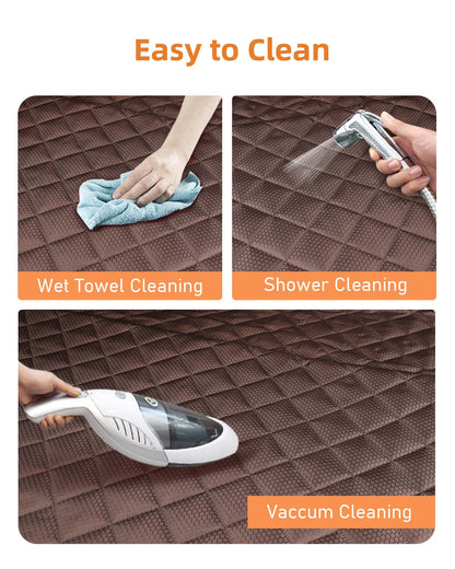 Cargo Liner Standard™ - Waterproof Pet Trunk Mat with 1 Storage Pocket, Black/Brown/Gray PT4007