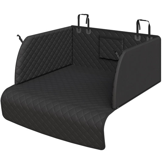 CargoGuardian™  - Full-Coverage, Non-Slip Cargo Mat with Side Cushions & Bumper Guard