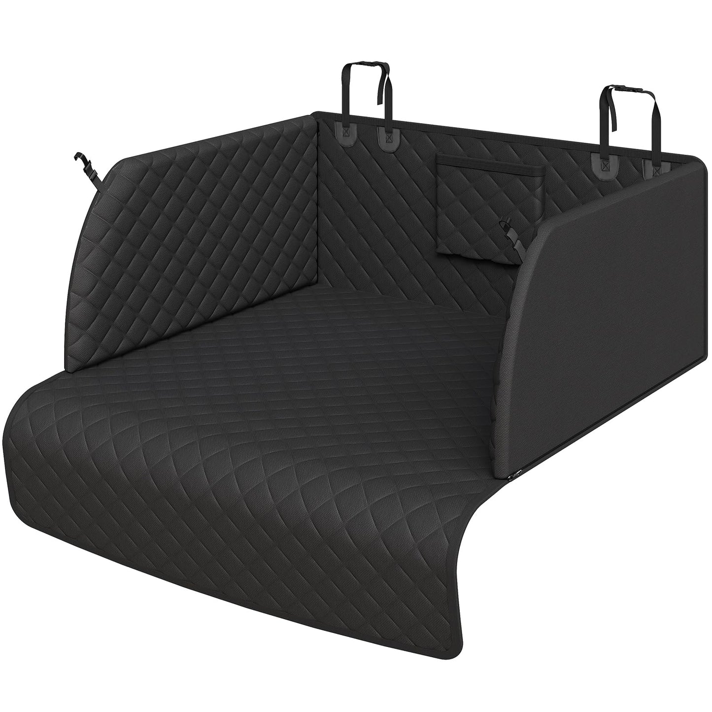 CargoGuardian™  - Full-Coverage, Non-Slip Cargo Mat with Side Cushions & Bumper Guard