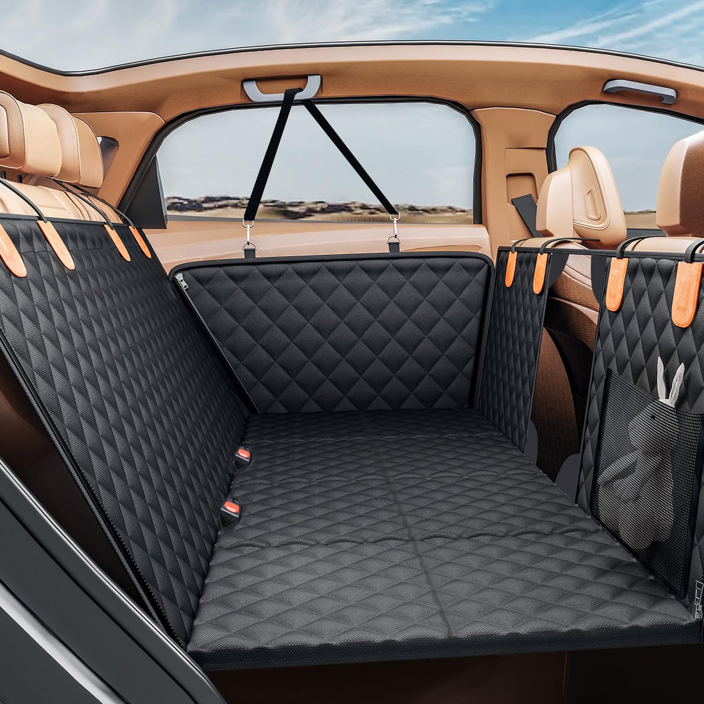 The ExtenderBed™ - 400 lbs Capacity Dog Car Bed