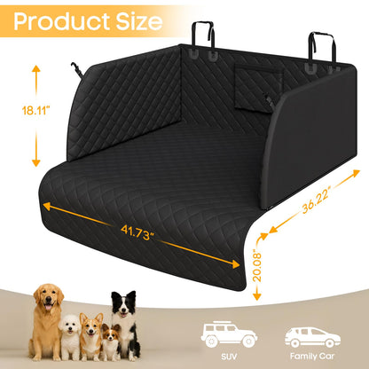 CargoGuardian™  - Full-Coverage, Non-Slip Cargo Mat with Side Cushions & Bumper Guard