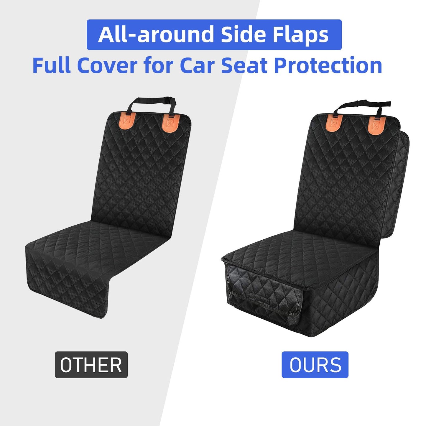 Front Seat Defender Duo™ - 2-Pack Captain Chair Covers, Orange PT4008