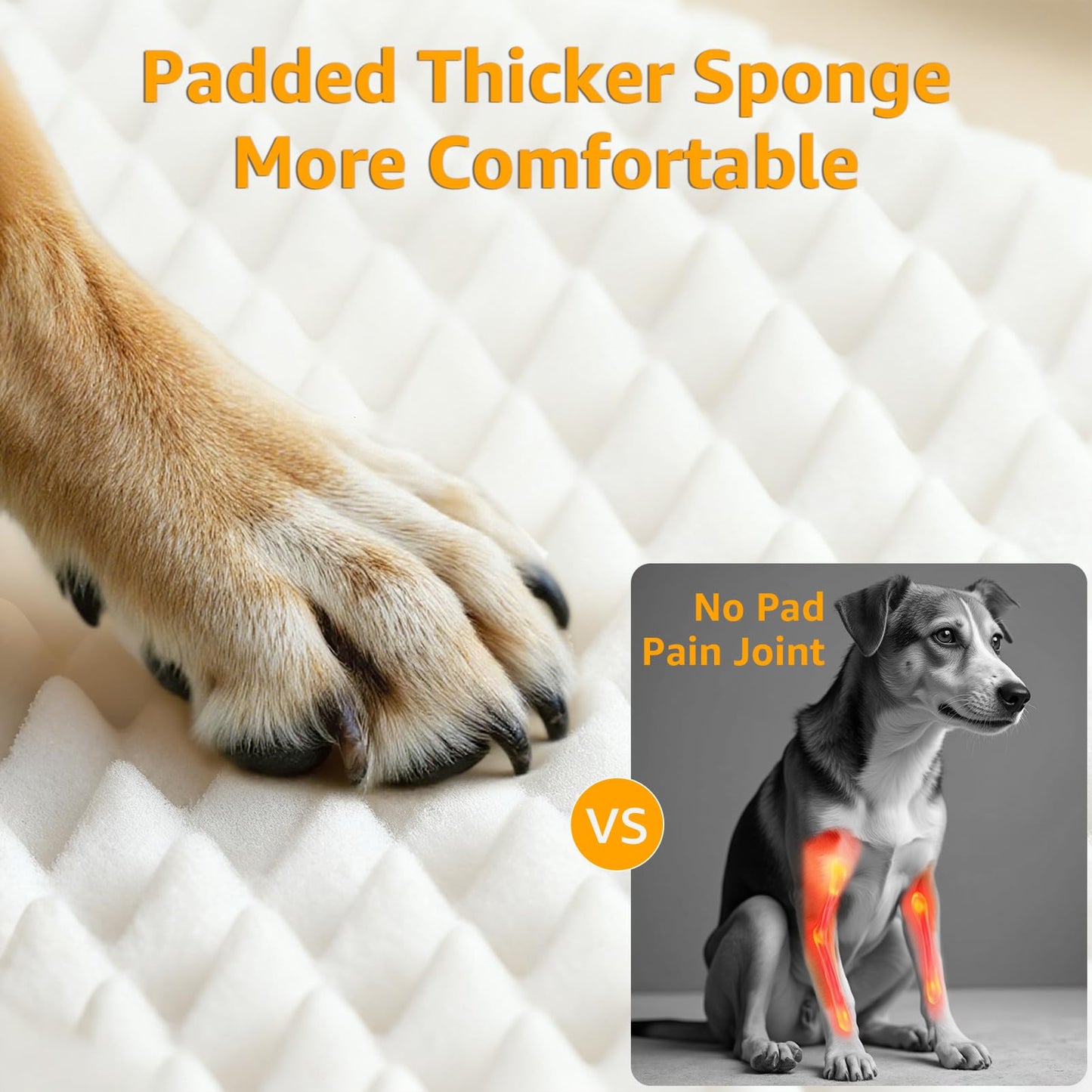 The UniComfort™ - Dog Car Seat with Seamless Base & 2 Mesh Windows