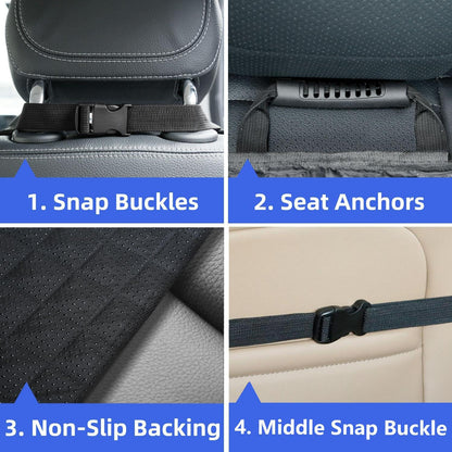 Front Seat Defender Duo™ - 2-Pack Captain Chair Covers, Orange PT4008