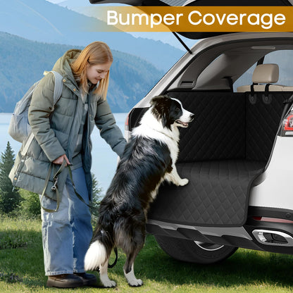 CargoGuardian™  - Full-Coverage, Non-Slip Cargo Mat with Side Cushions & Bumper Guard