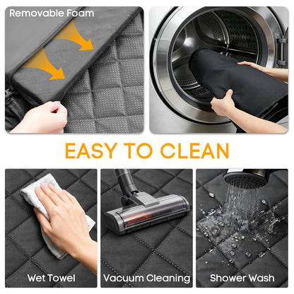 CargoGuardian™  - Full-Coverage, Non-Slip Cargo Mat with Side Cushions & Bumper Guard