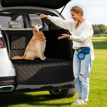 CargoGuardian™  - Full-Coverage, Non-Slip Cargo Mat with Side Cushions & Bumper Guard