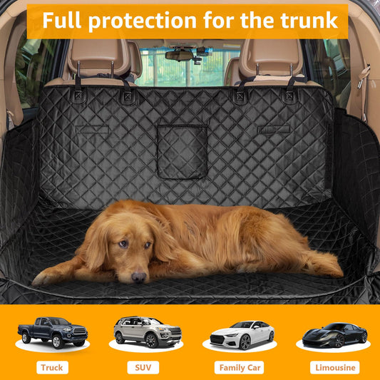 LuxeCargo™ - PU Leather Waterproof SUV Cargo Liner PT5007