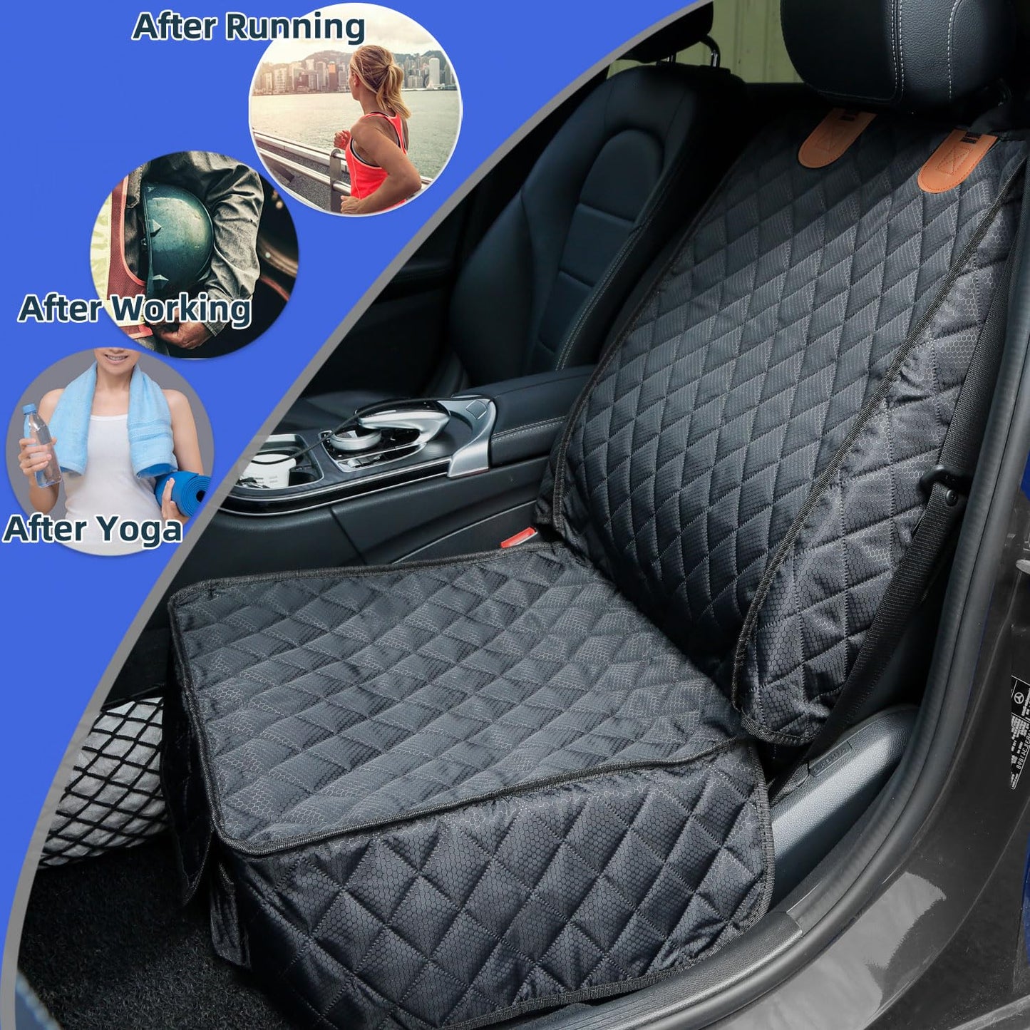 Front Seat Defender Duo™ - 2-Pack Captain Chair Covers, Orange PT4008